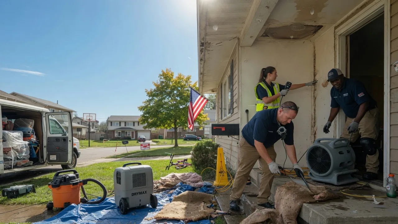 Water Damage Restoration in Glasston, ND near me